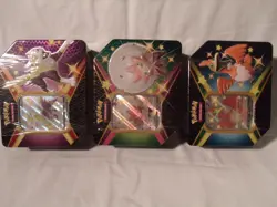 Pokemon TCG Shining Fates Tin Set of 3-Boltund V, Cramorant V, Eldegoss V-Sealed - Image 3