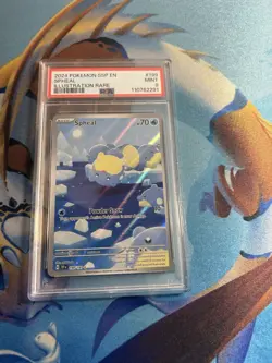 2024 POKEMON SSP EN-SURGING SPARKS ILLUSTRATION RARE #199 SPHEAL PSA 9 - Image 1
