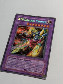 Yugioh XYZ-Dragon Cannon BPT-010 Secret Rare Foil Bleed MP - Image 3