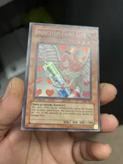 Yu-Gi-Oh! Injection Fairy Lily LOD-100 Legacy of Darkness 1st Edition -MP - Image 1