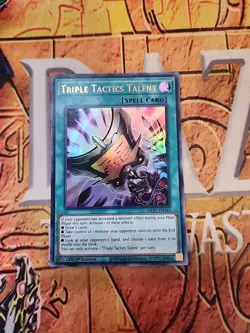 Triple Tactics Talent MP21-EN143 Ultra Rare 1st Ed NM Yugioh - Image 1