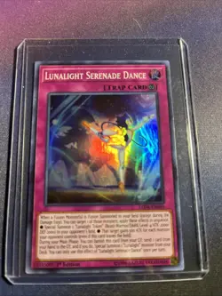 Yugioh Lunalight Serenade Dance - LED4-EN049 Super Rare 1st Ed M/NM X1 LP - Image 1
