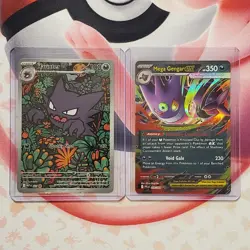 Haunter 027 Promo + Mega Gengar ex 056/094 - Box Fresh - Pokemon Card Lot #921 - Image 1