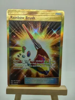Pokemon Rainbow Brush Secret Rare Card #182/168 Celestial Storm - Image 1