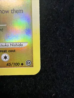 Pichu 45/100 MP Stamped Reverse Holo -Vintage Pokemon Card- Burger King (4s) - Image 3