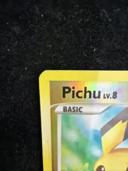 Pichu 45/100 MP Stamped Reverse Holo -Vintage Pokemon Card- Burger King (4s) - Image 4
