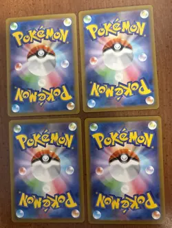 Lot of 4 Japanese Full Art SR Pokemon Cards NM (US Seller) - Image 2