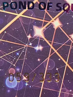 Ganyu Numbered 059/333 Pond Of Squirting Card Goddess Story Waifu SSP SSP-19 - Image 2