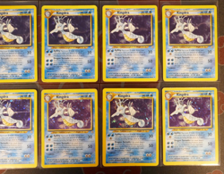 HP (Unlimited) Pokemon LOT 8-Card KINGDRA Holo-Rare 8/111 NEO GENESIS Set WOTC - Image 3