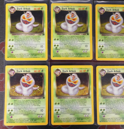 HP (Unlimited) Pokemon LOT 8-Card DARK ARBOK Holo-Rare 2/82 TEAM ROCKET Set WOTC - Image 2