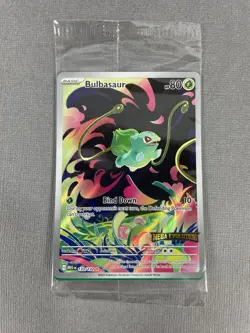 Bulbasaur 133/132 Pokemon TCG Mega Evolutions Stamped Promo Card NM Sealed #1 - Image 1