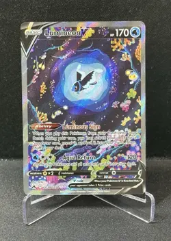 Lumineon V GG39/GG70 Crown Zenith Full Art Ultra Rare Holo Pokemon Card LP - Image 1