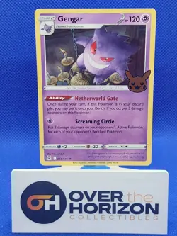 Pokemon Trick or Trade 2023 Gengar Holo Rare Card - Image 1