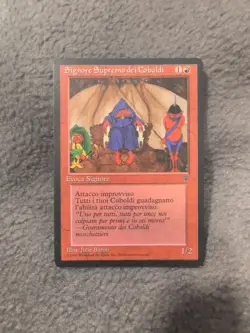 Kobold Overlord Legends (ITALIAN) NM (Reserved List MTG Card) (499729) ABUGames - Image 1