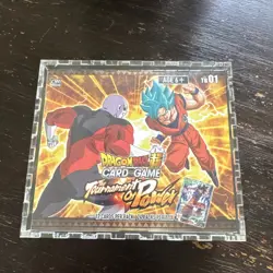 Dragon Ball Super Card Game the Tournament of Power Booster Box W/Acrylic Case - Image 1