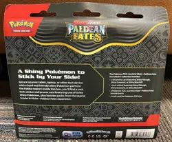 Pokemon TCG Paldean Fates Tech Sticker Collection - 3 Booster Packs + Promo Card - Image 2