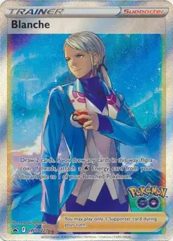 Blanche - SWSH227 - Pokemon Sword & Shield Promo Ultra Rare Card NM - Image 1