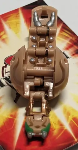 BAKUGAN BATTLE BRAWLERS CENTIPOID TAN SUBTERRA 450g NO CARD - Image 2