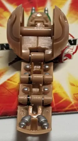 BAKUGAN BATTLE BRAWLERS CENTIPOID TAN SUBTERRA 450g NO CARD - Image 3