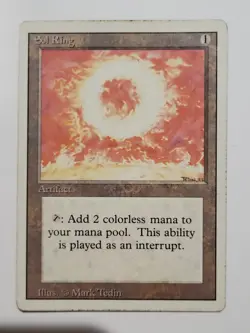 MTG - Sol Ring - Revised Edition - HP - Image 1