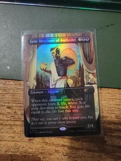 MTG Gray Merchant of Asphodel Foil | Secret Lair Countdown Kit - Image 1