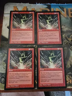 Visions MTG Playset Fireblast Magic - Image 1