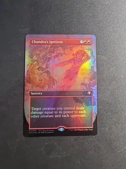 MTG Magic the Gathering Chandra's Ignition (89/135) Special Guests Foil Lp - Image 1