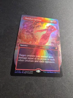 MTG Magic the Gathering Chandra's Ignition (89/135) Special Guests Foil Lp - Image 2