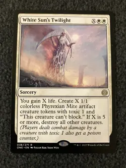 Magic The Gathering MTG - White Sun's Twilight - Phyrexia: All Will Be One - Image 1