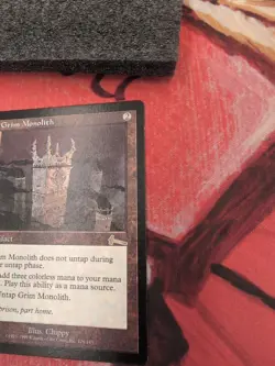 MTG Grim Monolith Urza's Legacy Magic the Gathering LP Condition - Image 4