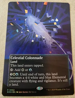 Celestial Colonnade - #52 Foil (Borderless) Edge of Eternities - Mtg - Image 1