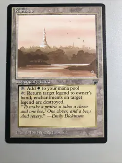 NM - Karakas - Legends Set (Check Pics) MTG TCG - Image 1