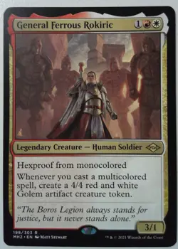 General Ferrous Rokiric *Rare* Magic MtG x1 Modern Horizons 2 - Image 1