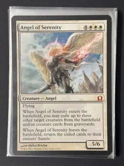 MTG Magic the Gathering Angel Of Serenity - RTR Return To Ravnica NM Unplayed - Image 1