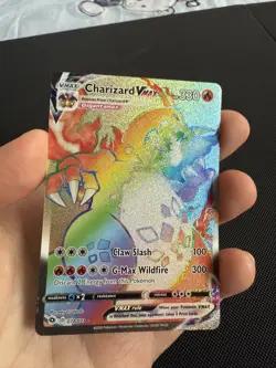 Pokemon TCG Charizard VMAX Champion's Path 074/073 Holo Secret Rare NM/M - Image 1