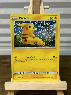 Pikachu 28/73 Reverse Holo General Mills US Exclusive Promo Pokemon TCG Card NM - Image 1