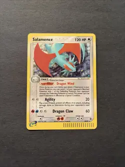 Pokemon TCG Salamence 10/97 EX Dragon 2003 Holo Rare - LP - Image 1