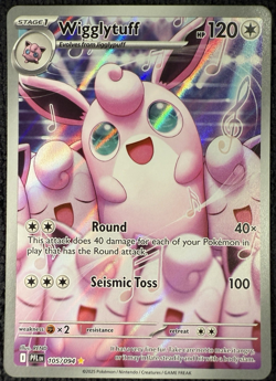 Pokemon TCG - Wigglytuff - 105/094 - ME02: Phantasmal Flames (PFL) Free Shipping - Image 1