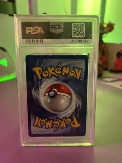2002 PSA 9 Dark Typhlosion Holo Rare Neo Destiny #10 Rare Pokemon - Image 2