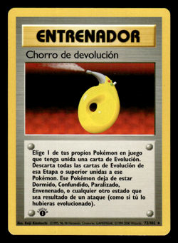 1st Edition Devolution Spray 1999 Pokemon Base Set SPANISH NM - Image 1