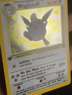 1999 Pokemon Wigglytuff Jungle 16/64 Holo NM - 1st Edition Holo Rare - Image 2