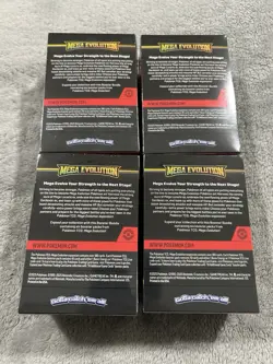 SEALED Pokemon Mega Evolutions Booster Bundle - Lot Of 4 - Free Shipping! - Image 3