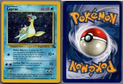 1999 Pokemon, Fossil, #10/62 Lapras, Holo Rare (a) - Image 1