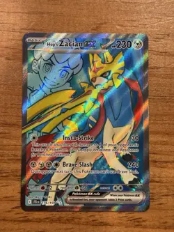 Hop's Zacian EX 176/159 Full Art - Pokemon TCG Journey Together - Image 1