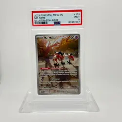 2023 Pokemon Scarlet & Violet 151 Mr. Mime Illustration Rare #179 PSA 9 - Image 1