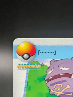 ASH and WEEZING #86 1998 Pokemon Japanese Bandai Carddass Anime Light Play LP - Image 3