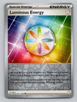 Reverse Holo Luminous Energy #191/193 Uncommon SV02: Paldea Evolved Pokemon - Image 1