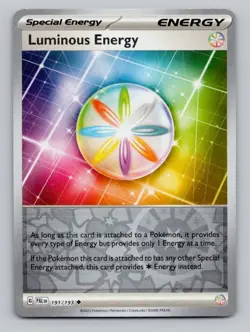 Reverse Holo Luminous Energy #191/193 Uncommon SV02: Paldea Evolved Pokemon - Image 1