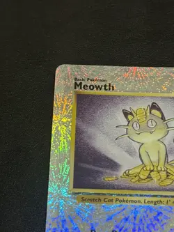 Pokemon TCG Meowth 53/110 Legendary Collection Reverse Holo Rare LP - Image 2