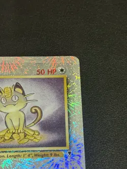 Pokemon TCG Meowth 53/110 Legendary Collection Reverse Holo Rare LP - Image 3